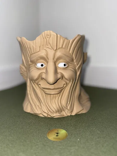 Chậu Cây Trang Trí Thần Rừng (Forest Spirit Vase) In 3D Độc Đáo - Image 2