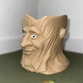 Chậu Cây Trang Trí Thần Rừng (Forest Spirit Vase) In 3D Độc Đáo - Thumbnail 5
