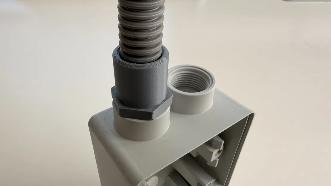 Đầu nối ren M20 cho ống ruột gà 16mm - Image 1