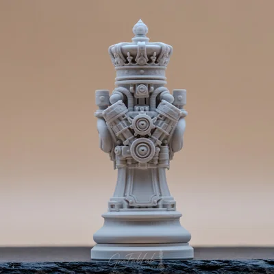 Carparts Legion "King" - Quân cờ Vua từ khối động cơ
