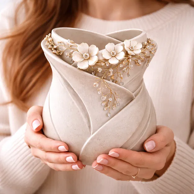 Bình Hoa Xoắn Ốc Tinh Tế | File STL Bình Hoa Trang Trí | Mẫu In 3D Nội Thất Hiện Đại - Image 2