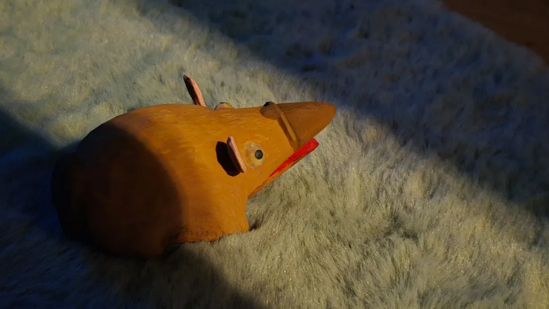 Mô hình chú chuột thú mỏ vịt (platypus rat) - Image 1