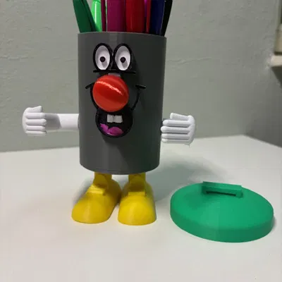 Dusty Bin - Mô hình thùng rác huyền thoại từ show truyền hình 321