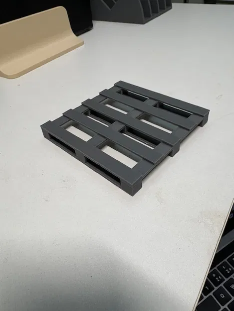 Tấm lót ly hình pallet (Crate Coaster) cực chất cho bàn làm việc - Image 1