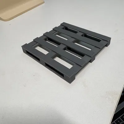 Tấm lót ly hình pallet (Crate Coaster) cực chất cho bàn làm việc