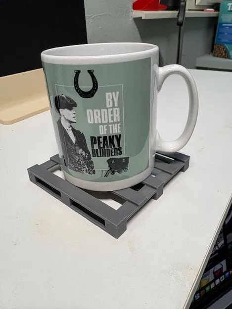 Tấm lót ly hình pallet (Crate Coaster) cực chất cho bàn làm việc - Image 2