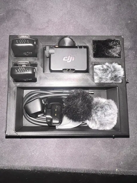 Khay lưu trữ DJI Mic Mini in 3D - Gọn gàng và tiện lợi - Image 2