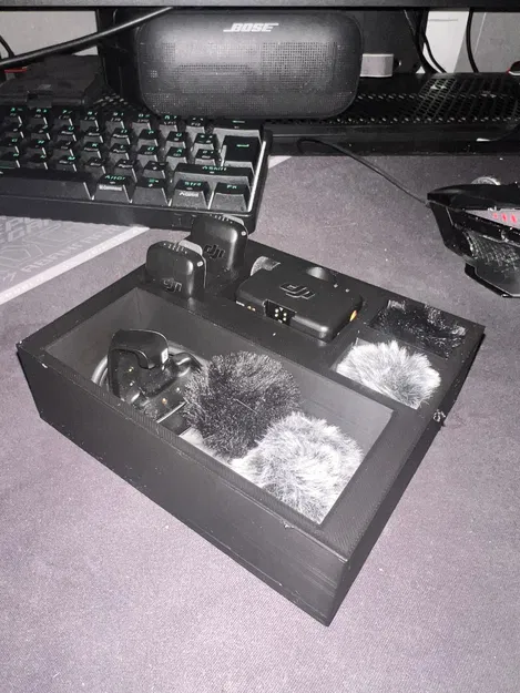 Khay lưu trữ DJI Mic Mini in 3D - Gọn gàng và tiện lợi - Image 3