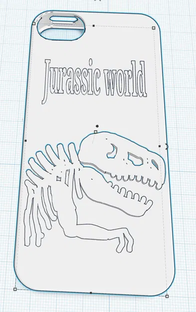 Ốp lưng điện thoại hình khủng long - Image 1