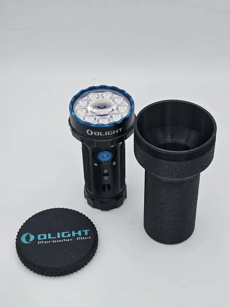 Hộp Bảo Vệ Siêu Bền Cho Đèn Pin Olight Marauder Mini - Image 3