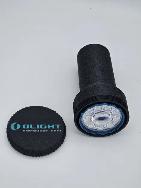 Hộp Bảo Vệ Siêu Bền Cho Đèn Pin Olight Marauder Mini - Image 4