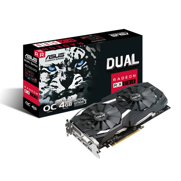 Bộ khung tản nhiệt tùy chỉnh cho card đồ họa ASUS DUAL-RX580 (3D Print) - Image 4