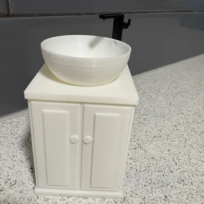 Lavabo Rửa Mặt Cho Nhà Búp Bê