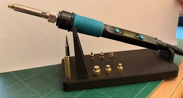 Giá đỡ mỏ hàn và khay sắp xếp ốc cấy nhiệt M3 3D Printing - Image 1