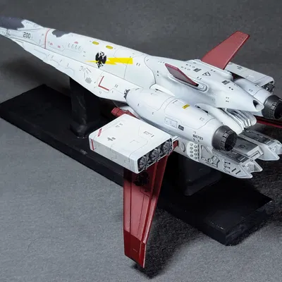 Mô hình in 3D phi thuyền chiến đấu TRY-Z cảm hứng Galaxy Force