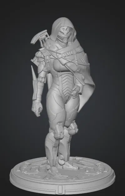 Mô hình 3D Light Stranger từ Destiny 2: Đỉnh cao chi tiết - Image 1