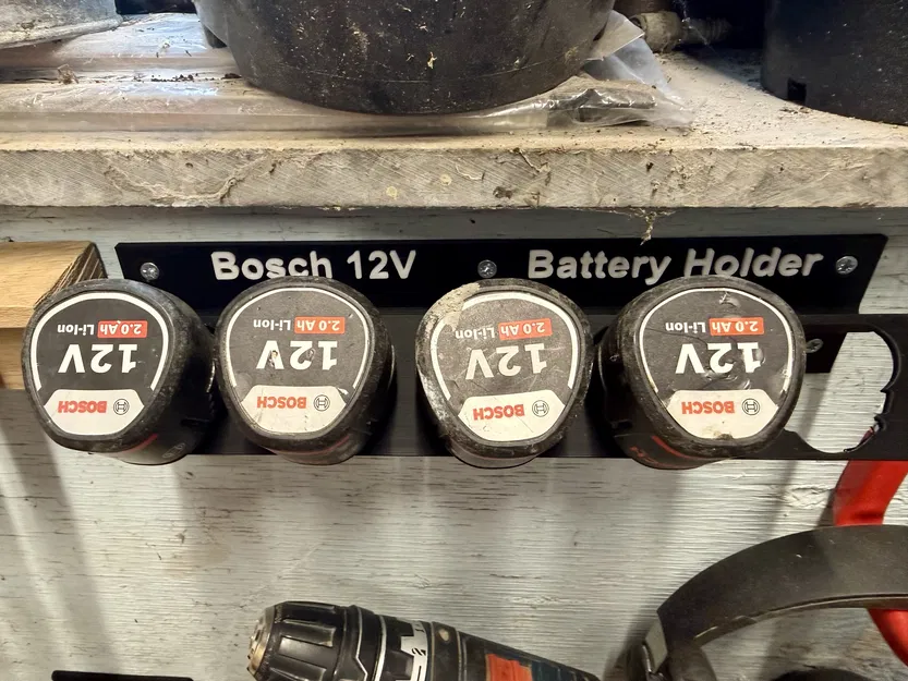 Giá treo pin Bosch 12V - Không cần support - Image 1