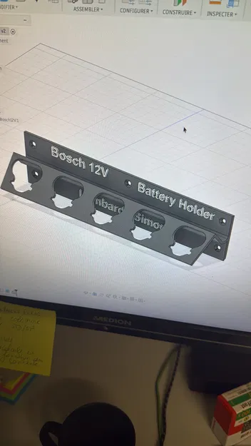 Giá treo pin Bosch 12V - Không cần support - Image 2