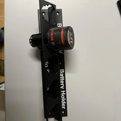 Giá treo pin Bosch 12V - Không cần support