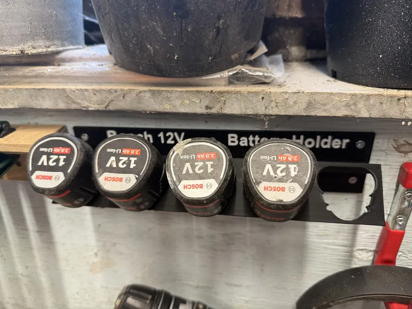 Giá treo pin Bosch 12V - Không cần support - Image 5