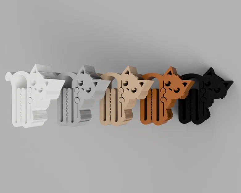 Kẹp miệng túi hình chú mèo dễ thương - Dùng cho túi thực phẩm và bao bì - Image 3