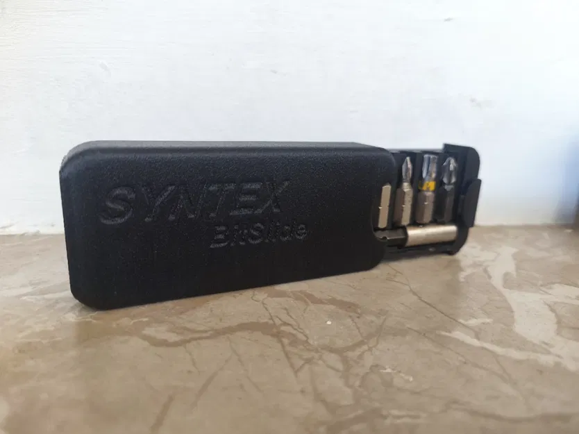 Giá giữ bit nhỏ gọn cho đầu lục giác 6mm / 1/4 inch - SYNTEX BitSlide V2.1 - Image 1