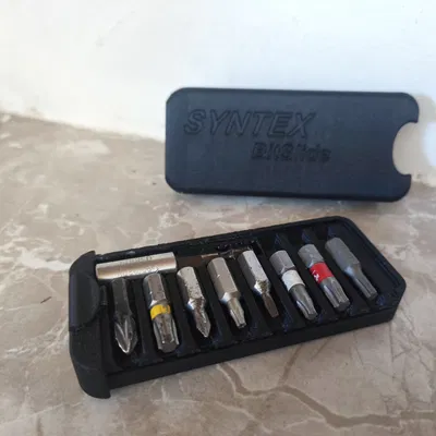 Giá giữ bit nhỏ gọn cho đầu lục giác 6mm / 1/4 inch - SYNTEX BitSlide V2.1