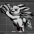 Funny Easter Bunny - WallArt (Thỏ Phục Sinh Vui Nhộn) - Thumbnail 2