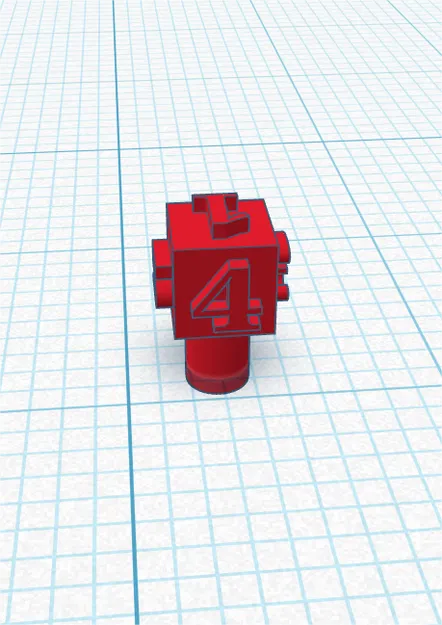 Mô hình 3D khối lập phương ép số (Number Squeezing Cube) độc đáo - Image 1