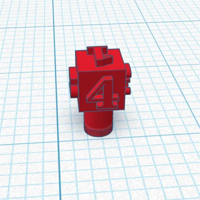 Mô hình 3D khối lập phương ép số (Number Squeezing Cube) độc đáo