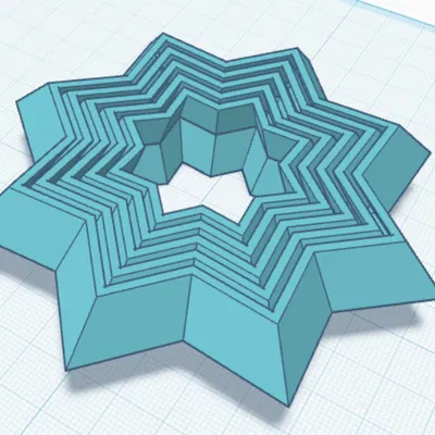 Đồ chơi giải tỏa căng thẳng Fidget hình ngôi sao in 3D độc đáo