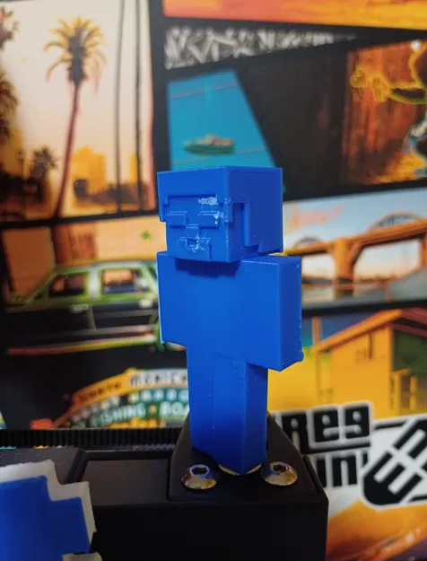 Mô hình 3D Steve Minecraft độc đáo để tự in ấn tại nhà - Image 4