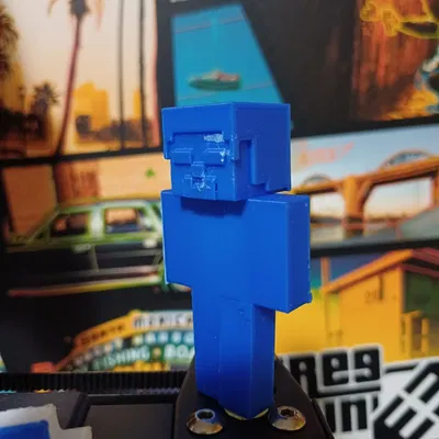 Mô hình 3D Steve Minecraft độc đáo để tự in ấn tại nhà