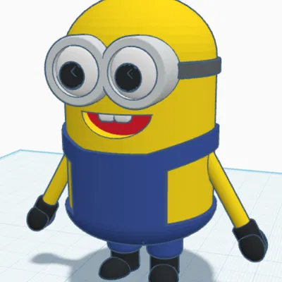Mô hình Minion dễ thương - File in 3D siêu nét cho mọi người