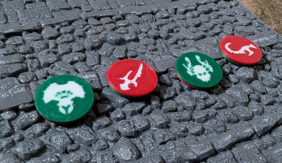 Token anh hùng Idoneth cho Warhammer Quest Darkwater chất lượng cao - Image 2