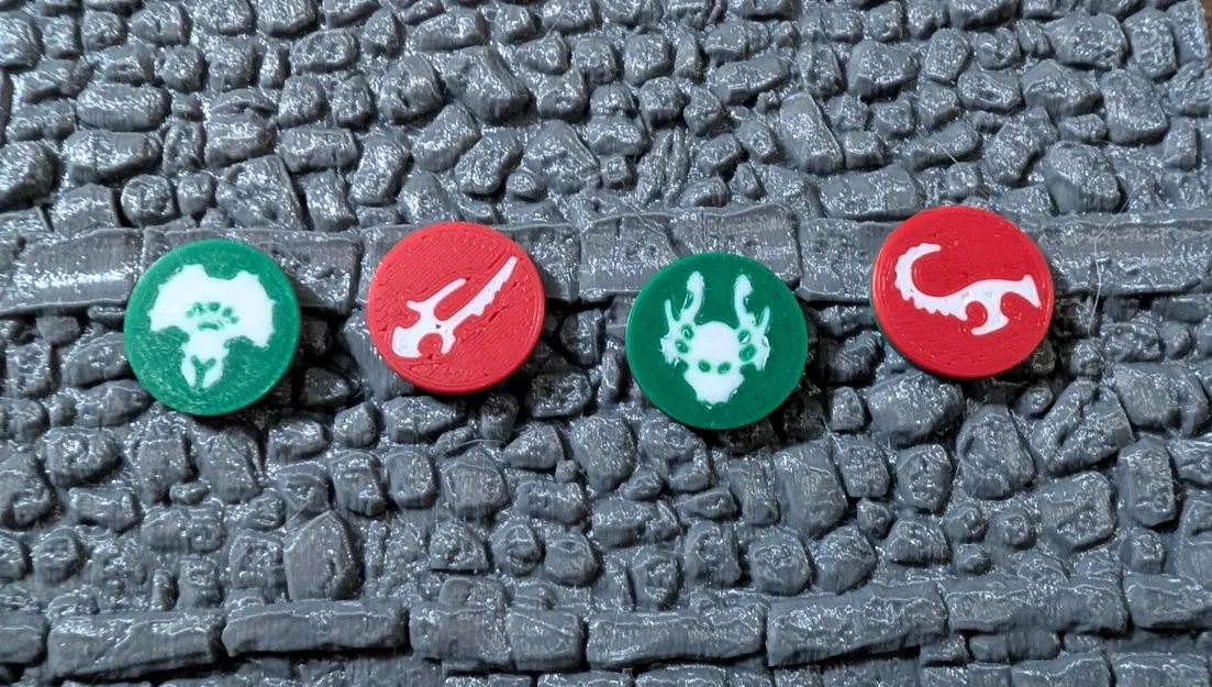 Token anh hùng Idoneth cho Warhammer Quest Darkwater chất lượng cao - Image 3