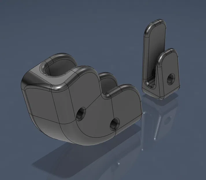 Giá treo ván trượt gắn tường (Skateboard Wall Mount) in 3D chắc chắn - Image 1