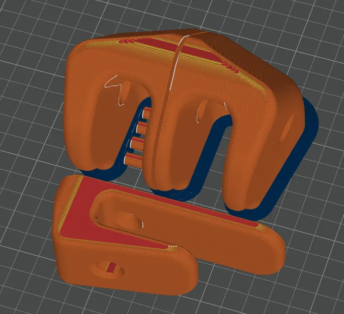 Giá treo ván trượt gắn tường (Skateboard Wall Mount) in 3D chắc chắn - Image 2