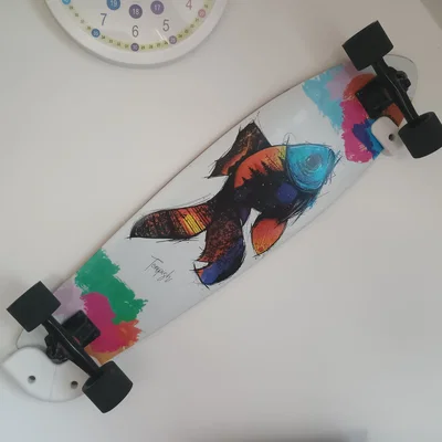 Giá treo ván trượt gắn tường (Skateboard Wall Mount) in 3D chắc chắn