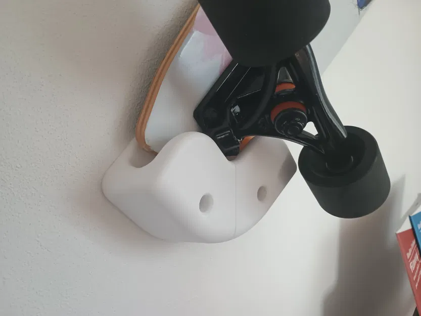 Giá treo ván trượt gắn tường (Skateboard Wall Mount) in 3D chắc chắn - Image 4