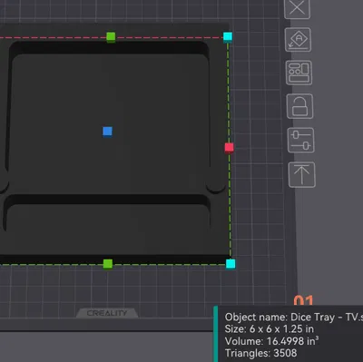 Khay Xúc Xắc Hình TV Cổ Điển (Dice Tray) Độc Đáo Cho Game Thủ