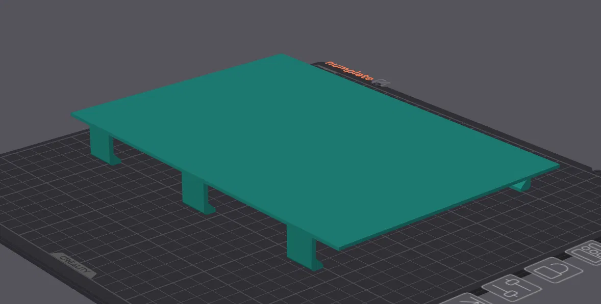 Khung ốp biển số xe máy phong cách Hungary (FreeCAD file) - Image 1
