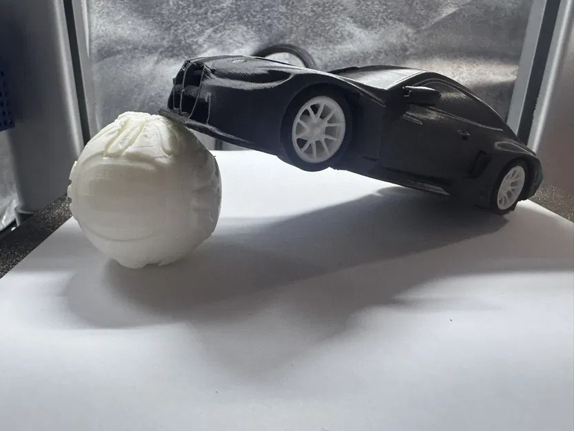 Quả bóng Rocketleague dạng Fidget xoắn ốc (Mô hình 3D) - Image 2