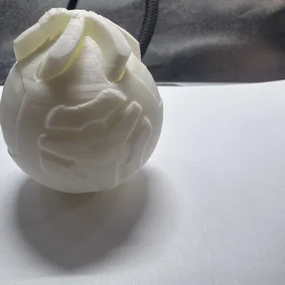Quả bóng Rocketleague dạng Fidget xoắn ốc (Mô hình 3D)