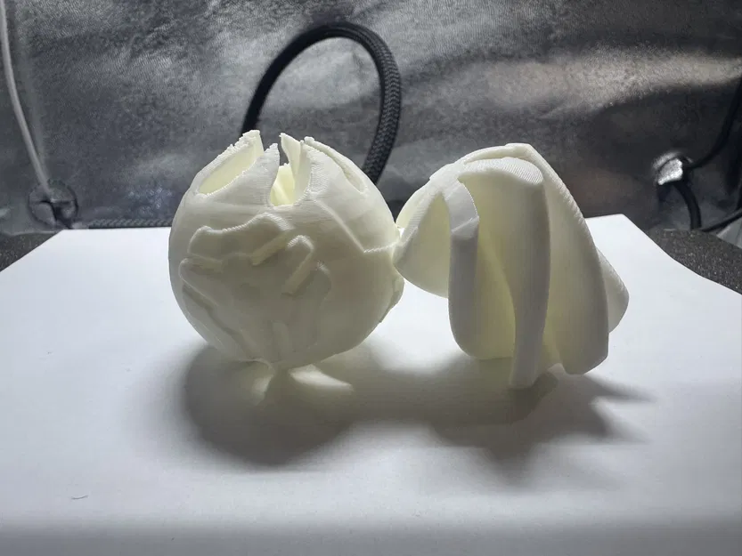 Quả bóng Rocketleague dạng Fidget xoắn ốc (Mô hình 3D) - Image 5