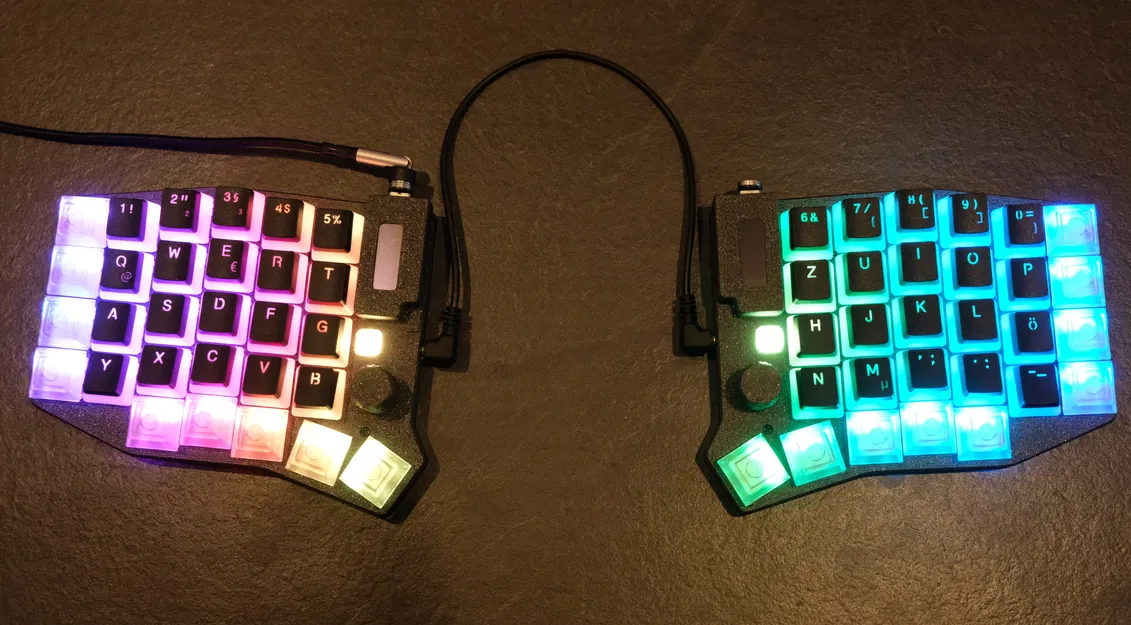 Bộ Vỏ Case Đầy Đủ Cho Bàn Phím Split Sofle RGB - Image 2