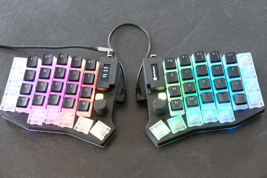 Bộ Vỏ Case Đầy Đủ Cho Bàn Phím Split Sofle RGB - Image 8