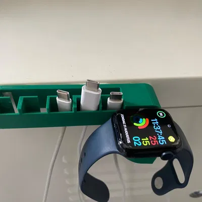 Giá đỡ cáp sạc 5 trong 1 tích hợp đế sạc Apple Watch gọn gàng