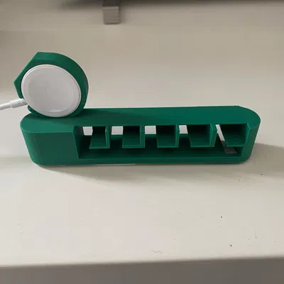 Giá đỡ cáp sạc 5 trong 1 tích hợp đế sạc Apple Watch gọn gàng