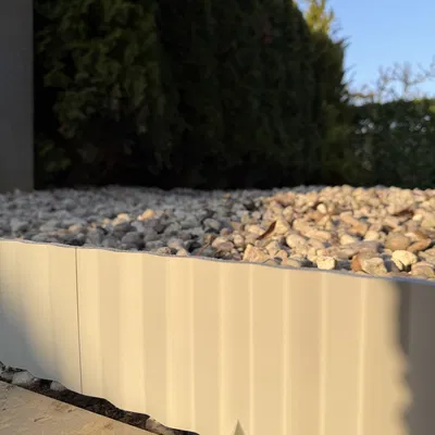 Viền chắn cảnh quan xếp chồng